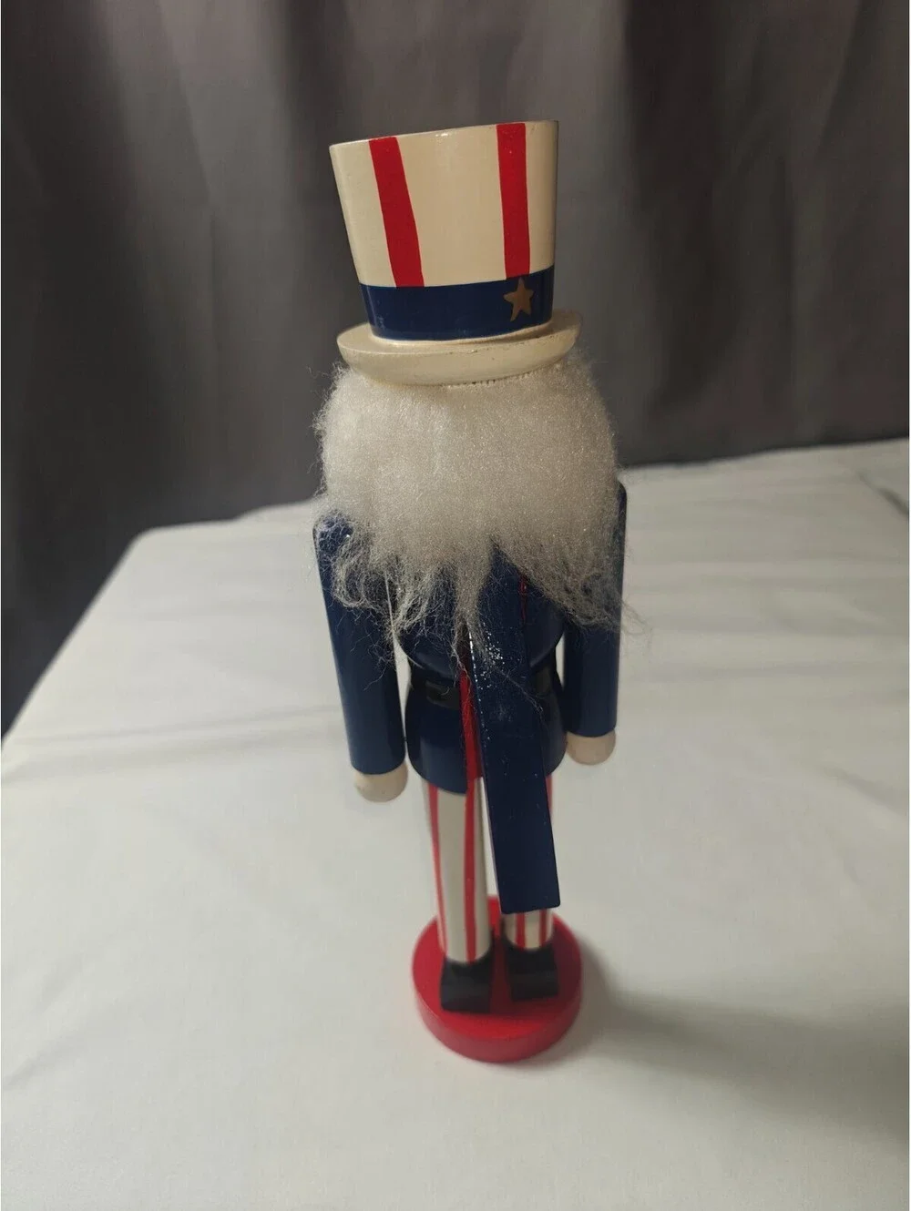 Wooden Uncle Sam Nutcracker Patriotic Election America